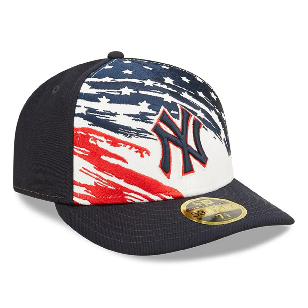 Men's New York Yankees New Era Navy 2022 4th Of July Low Profile 59FIFTY Fitted Hat - Image 3