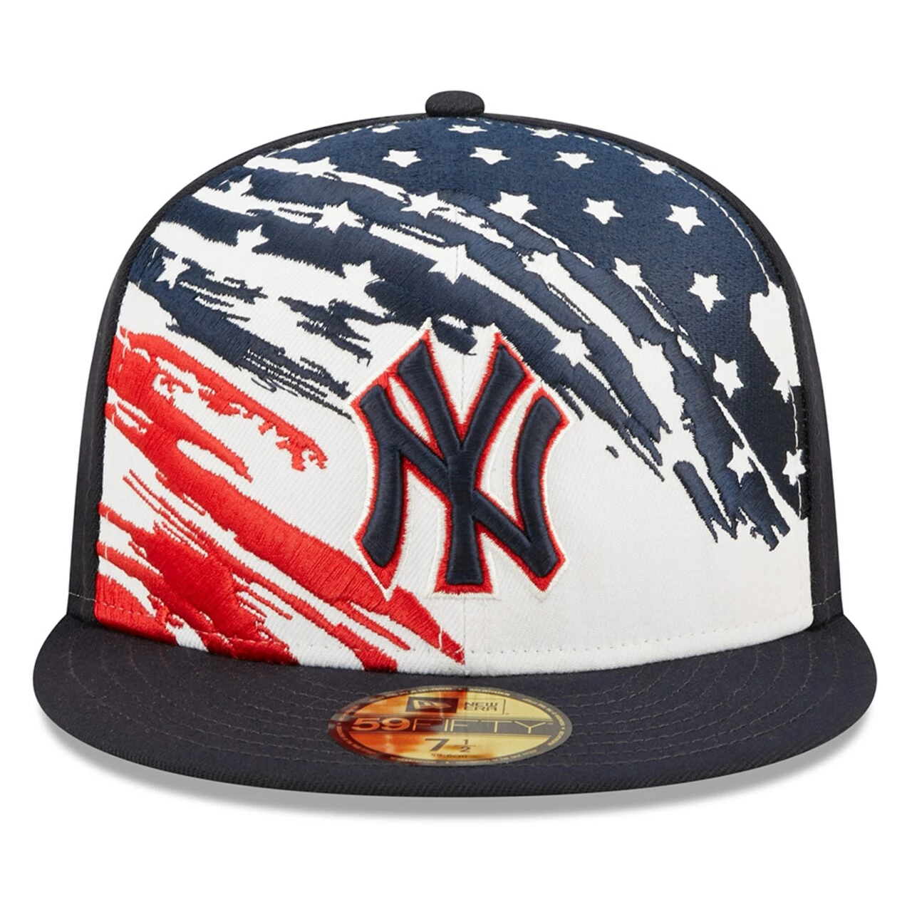 Men's New York Yankees New Era Navy 2022 4th Of July On-Field 59FIFTY Fitted Hat - Image 2