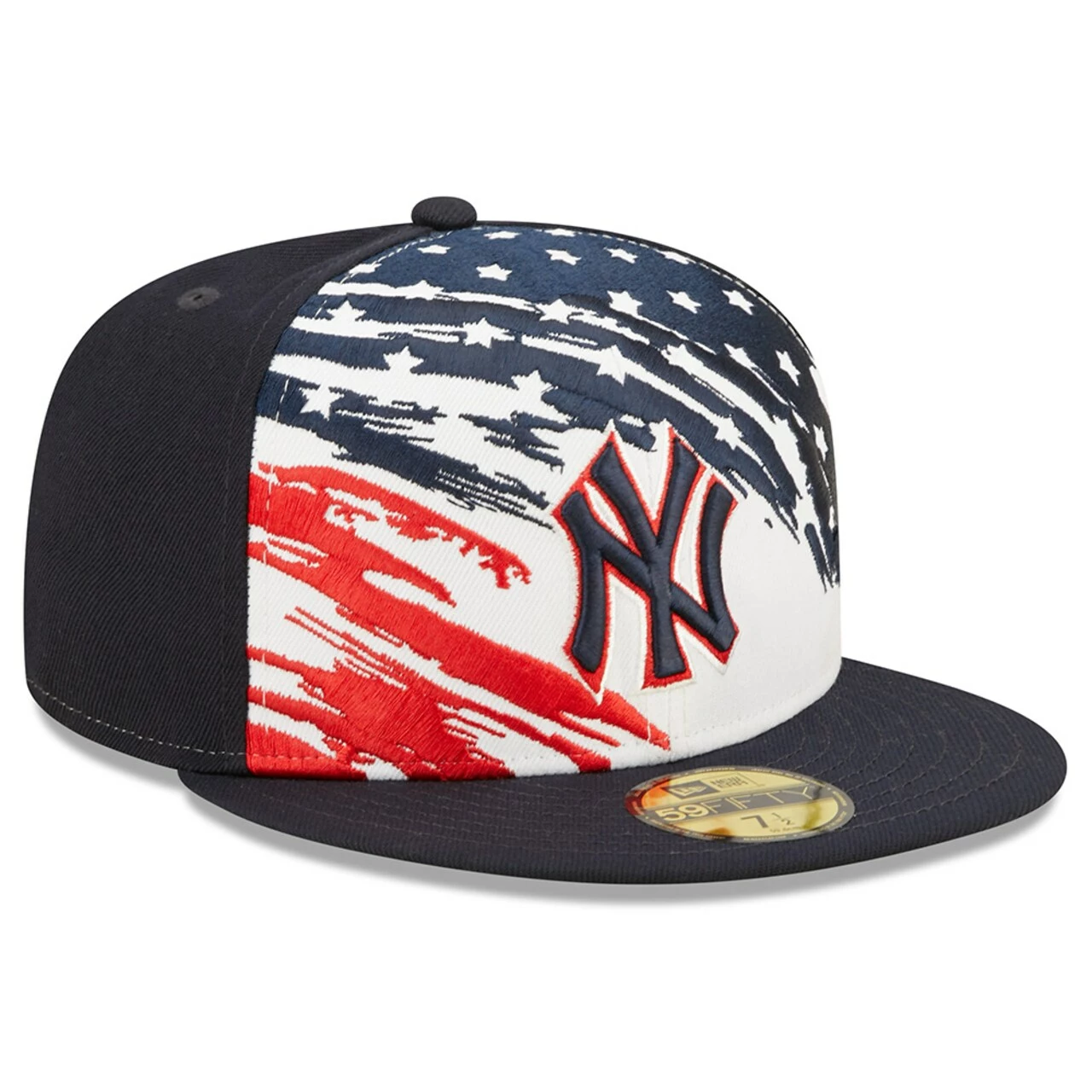 Men's New York Yankees New Era Navy 2022 4th Of July On-Field 59FIFTY Fitted Hat - Image 3