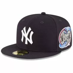 Men's New York Yankees New Era Navy Side Patch 2000 Subway World Series 59FIFTY Fitted Hat