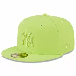 Men's New York Yankees New Era Neon Green 2023 Spring Color Basic 59FIFTY Fitted Hat