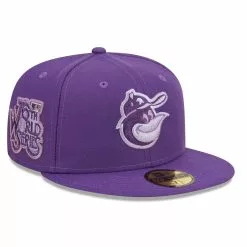 Men's Baltimore Orioles New Era Purple Lavender Undervisor 59FIFTY Fitted Hat
