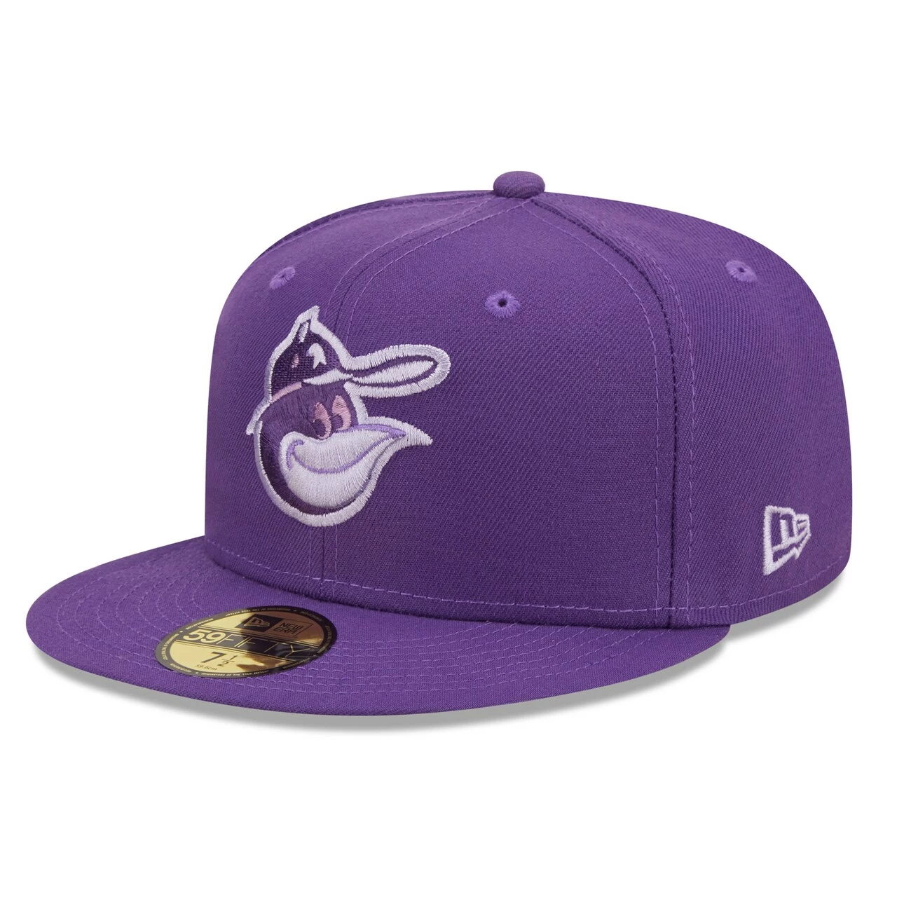 Men's Baltimore Orioles New Era Purple Lavender Undervisor 59FIFTY Fitted Hat - Image 3