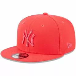 Men's New York Yankees New Era Red Spring Color Basic 9FIFTY Snapback Hat