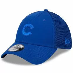Men's Chicago Cubs New Era Royal Tonal Team Neo 39THIRTY Flex Hat