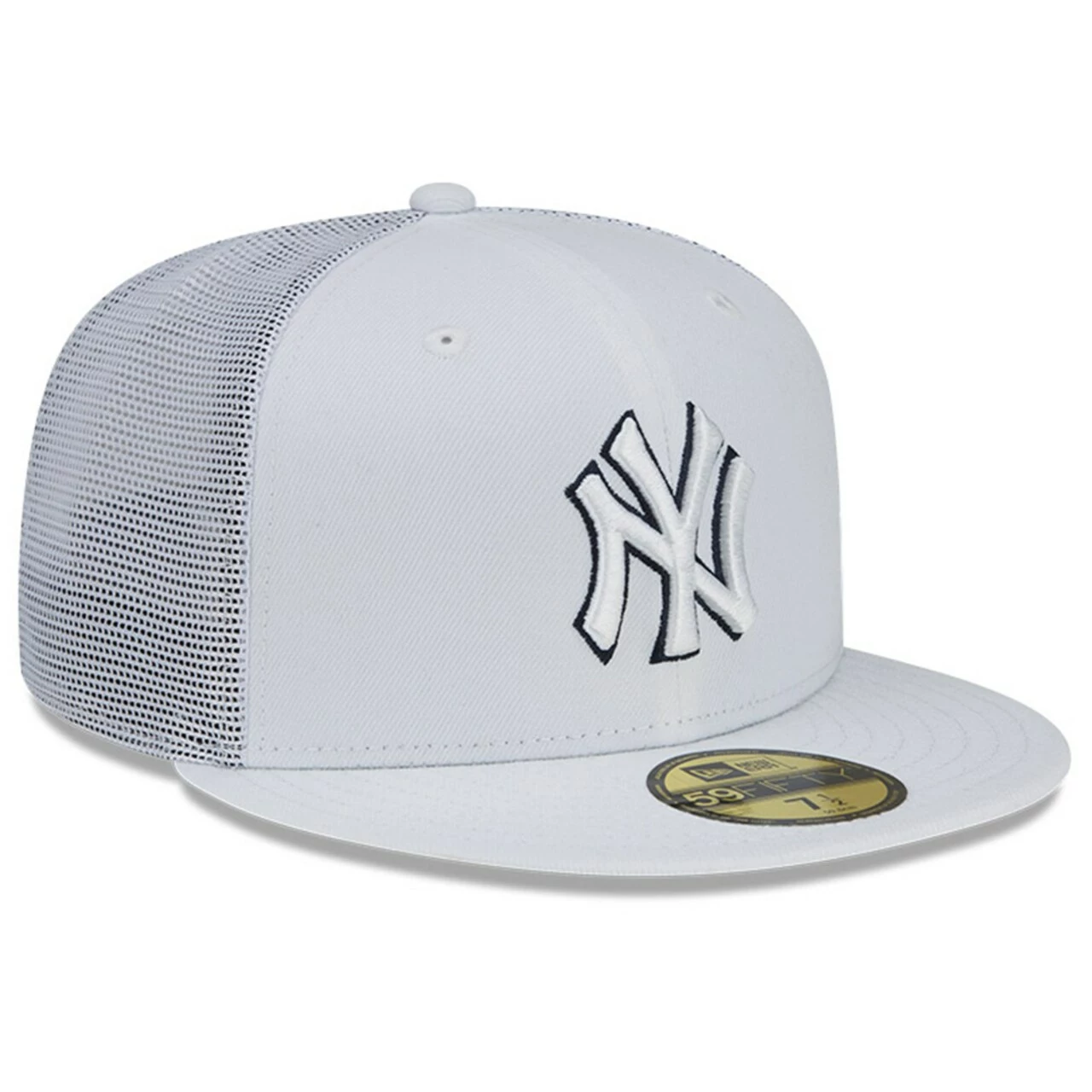 Men's New York Yankees New Era White 2022 Batting Practice 59FIFTY Fitted Hat - Image 3