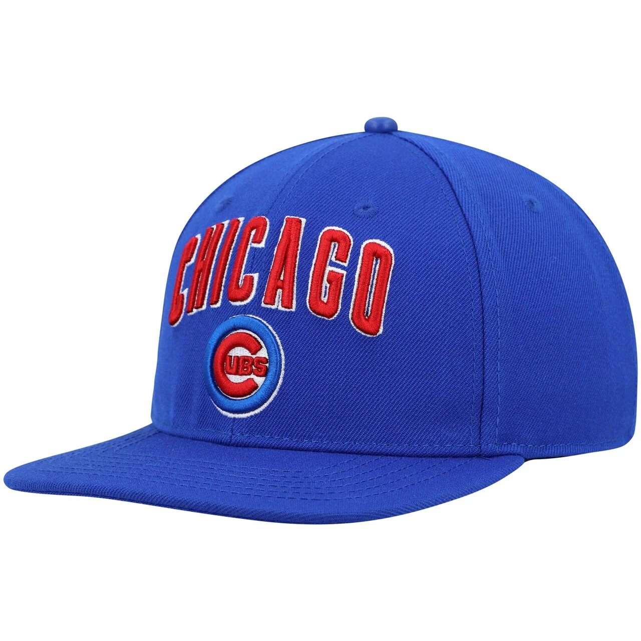 Men's Chicago Cubs Pro Standard Royal Stacked Logo Snapback Hat - Image 3