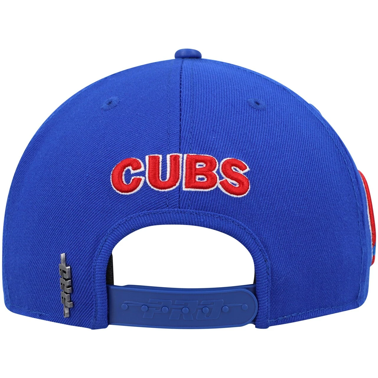 Men's Chicago Cubs Pro Standard Royal Stacked Logo Snapback Hat - Image 4