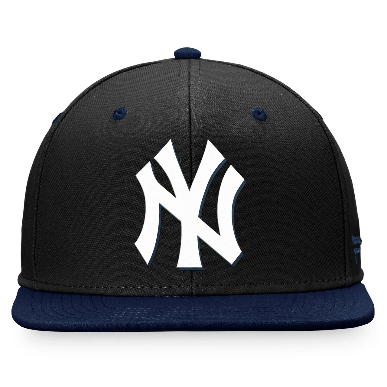 Men's New York Yankees Fanatics Branded Black/Navy State Side Two-Tone Snapback Hat - Image 2