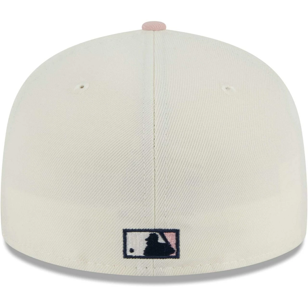Men's Chicago Cubs New Era Cream/Pink Chrome Rogue 59FIFTY Fitted Hat - Image 4