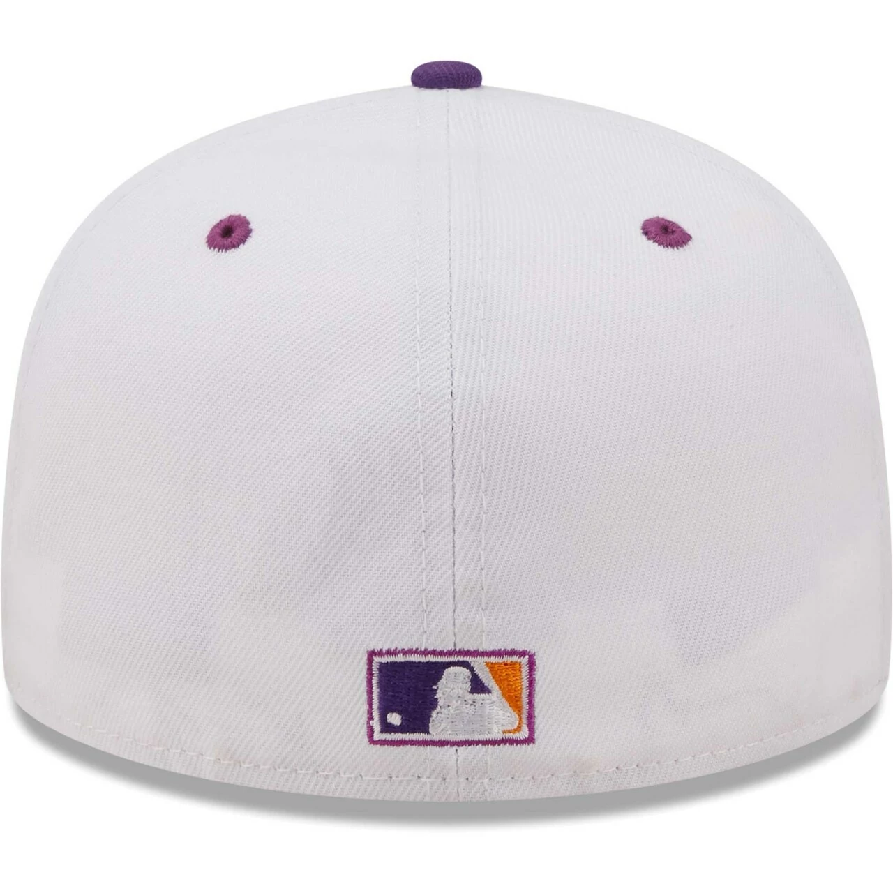 Men's New York Yankees New Era White/Purple 2000 World Series Grape Lolli 59FIFTY Fitted Hat - Image 4