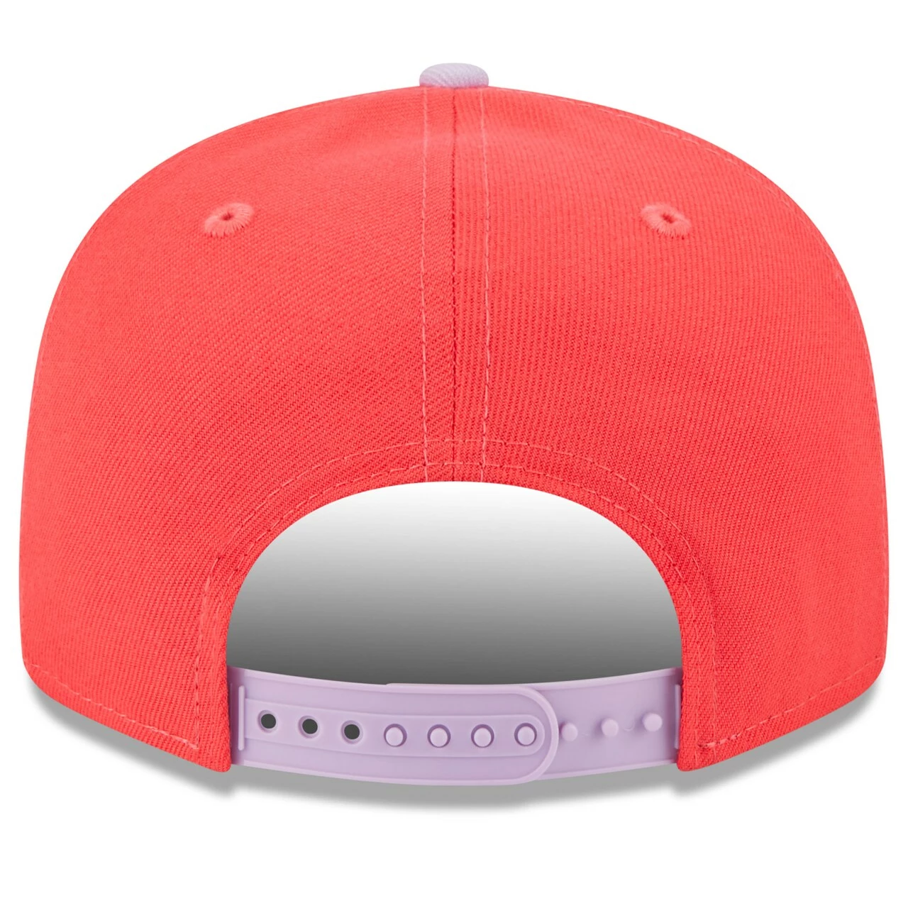 Men's New York Yankees New Era Red/Purple Spring Basic Two-Tone 9FIFTY Snapback Hat - Image 4