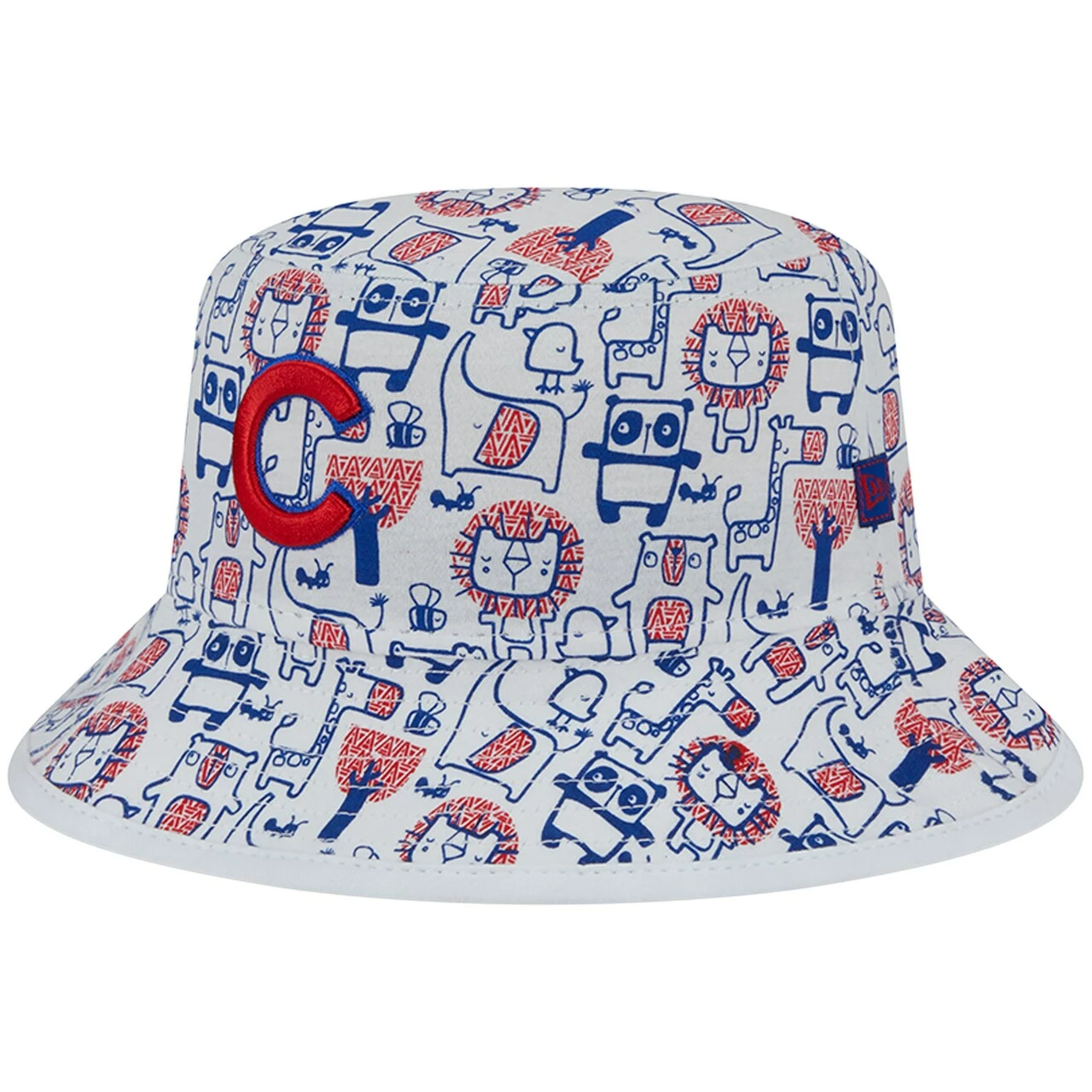 Toddler Chicago Cubs New Era Zoo Bucket Hat