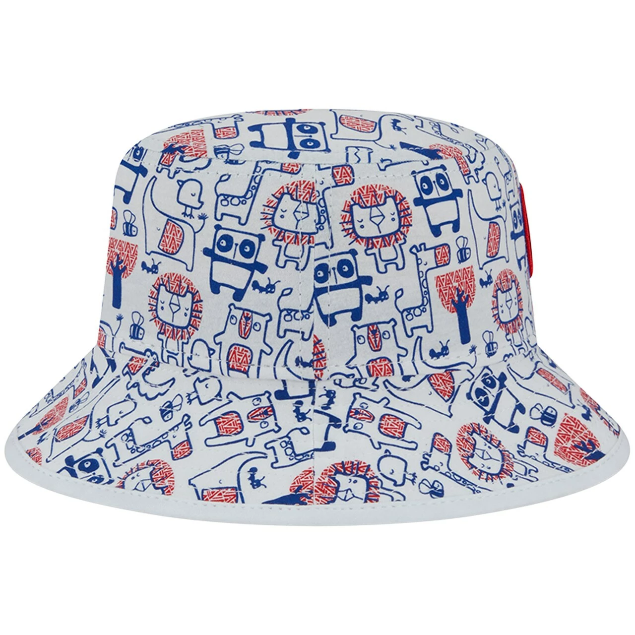 Toddler Chicago Cubs New Era Zoo Bucket Hat - Image 2