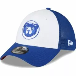 Men's Chicago Cubs New Era Royal/White 2023 On-Field Batting Practice 39THIRTY Flex Hat