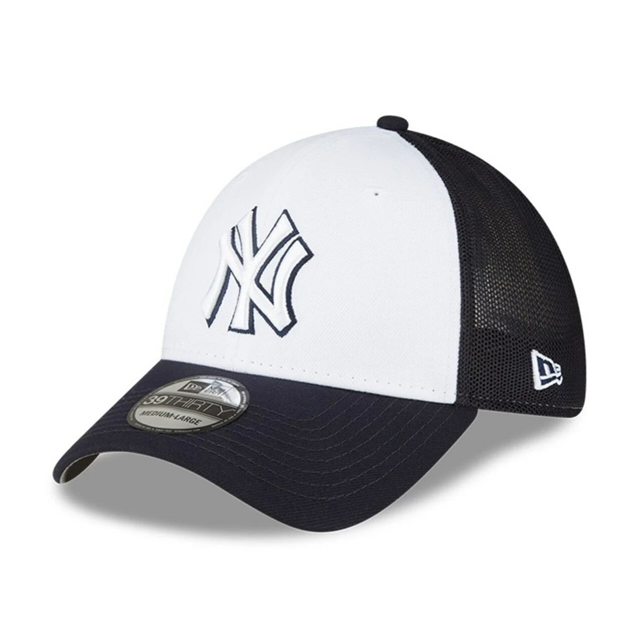 Men's New York Yankees New Era Navy/White 2023 On-Field Batting Practice 39THIRTY Flex Hat