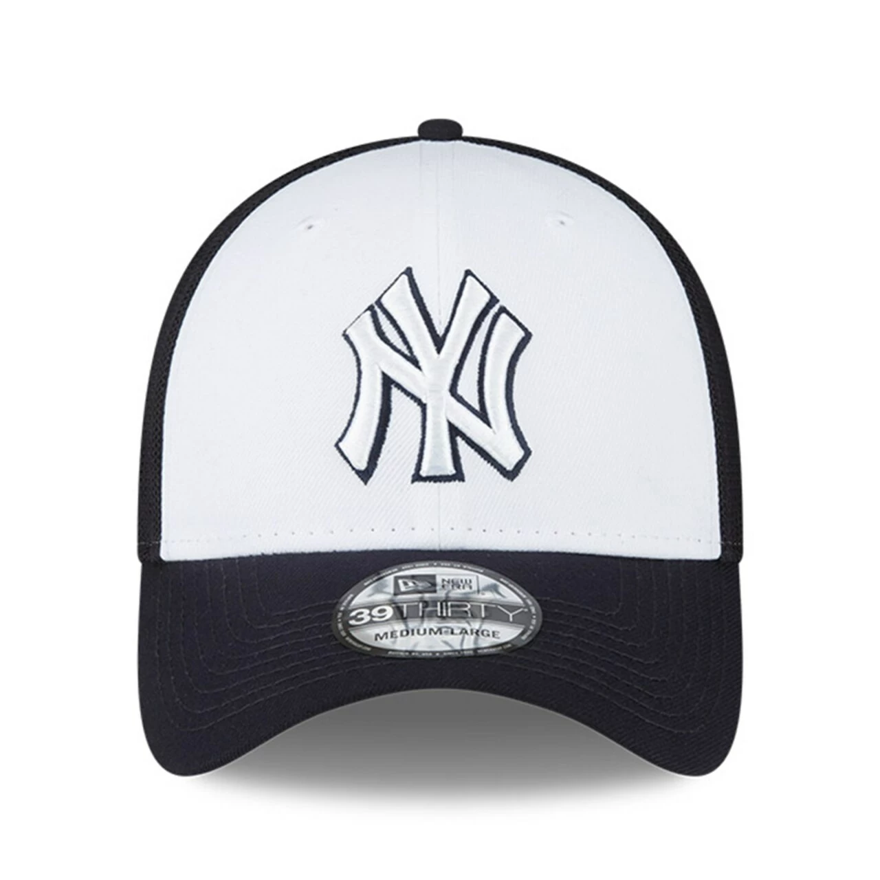 Men's New York Yankees New Era Navy/White 2023 On-Field Batting Practice 39THIRTY Flex Hat - Image 2