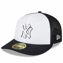 Men's New York Yankees New Era Navy/White 2023 On-Field Batting Practice Low Profile 59FIFTY Fitted Hat