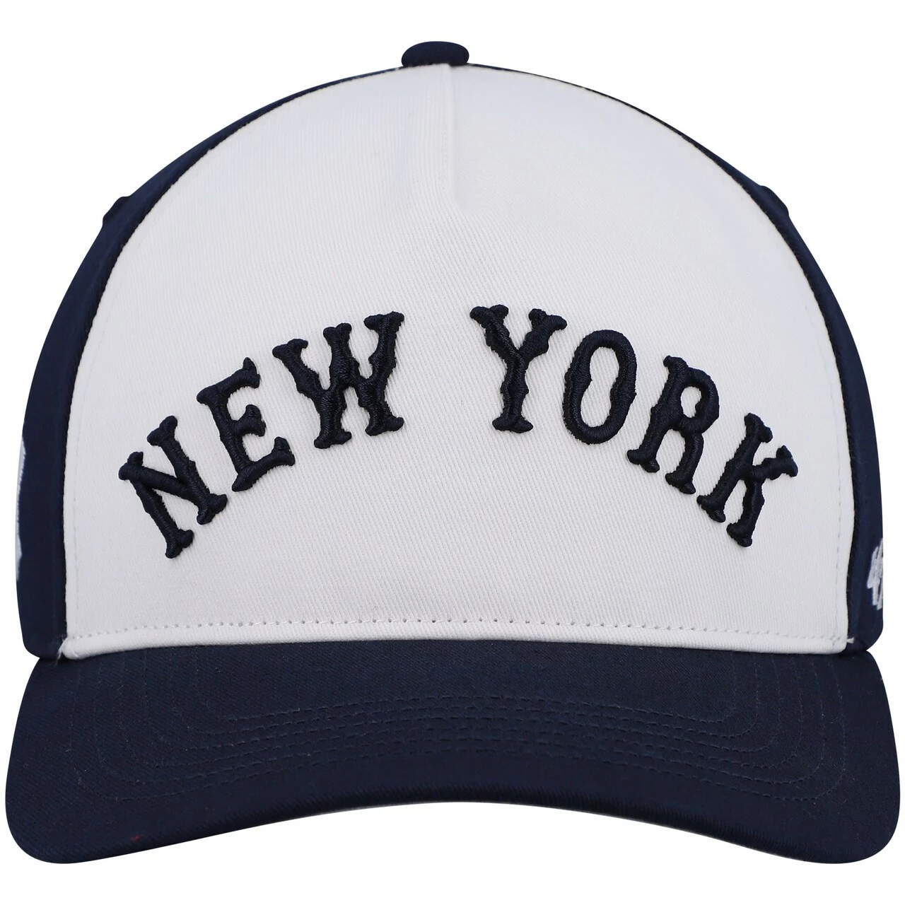 Men's New York Yankees '47 Navy/White Cooperstown Collection Retro Contra Hitch Snapback Hat - Image 2