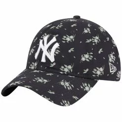 Women's New York Yankees New Era Navy Bloom 9TWENTY Adjustable Hat