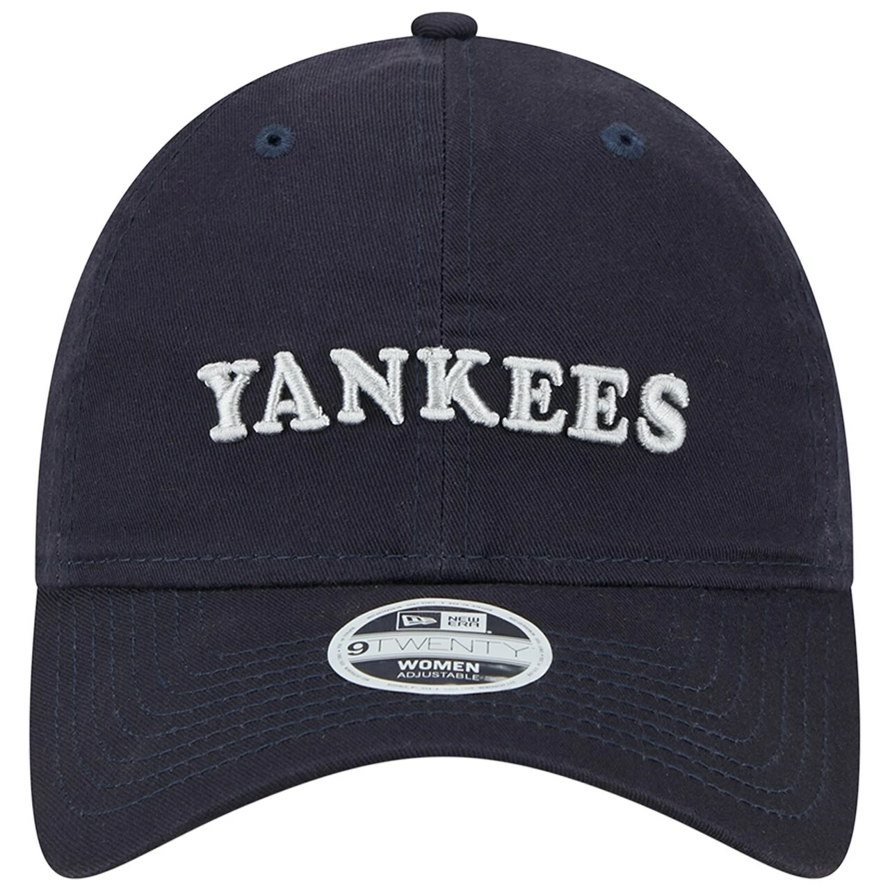 Women's New York Yankees New Era Navy Shoutout 9TWENTY Adjustable Hat - Image 2