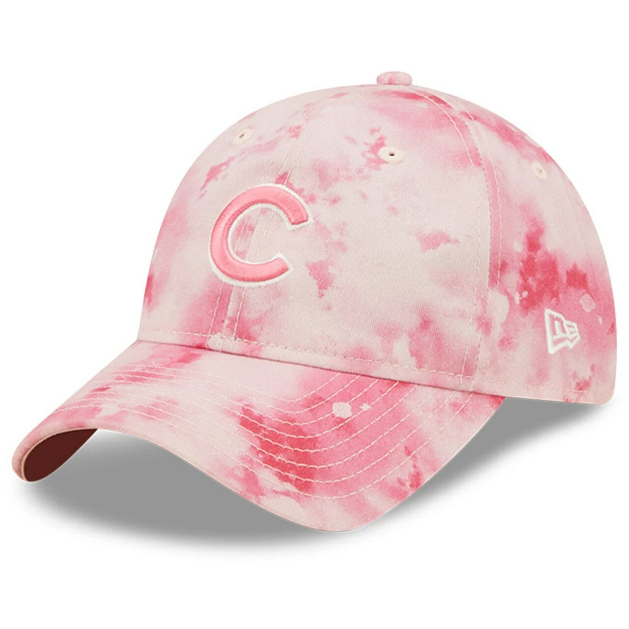 Women's Chicago Cubs New Era Pink 2022 Mother's Day 9TWENTY Adjustable Hat