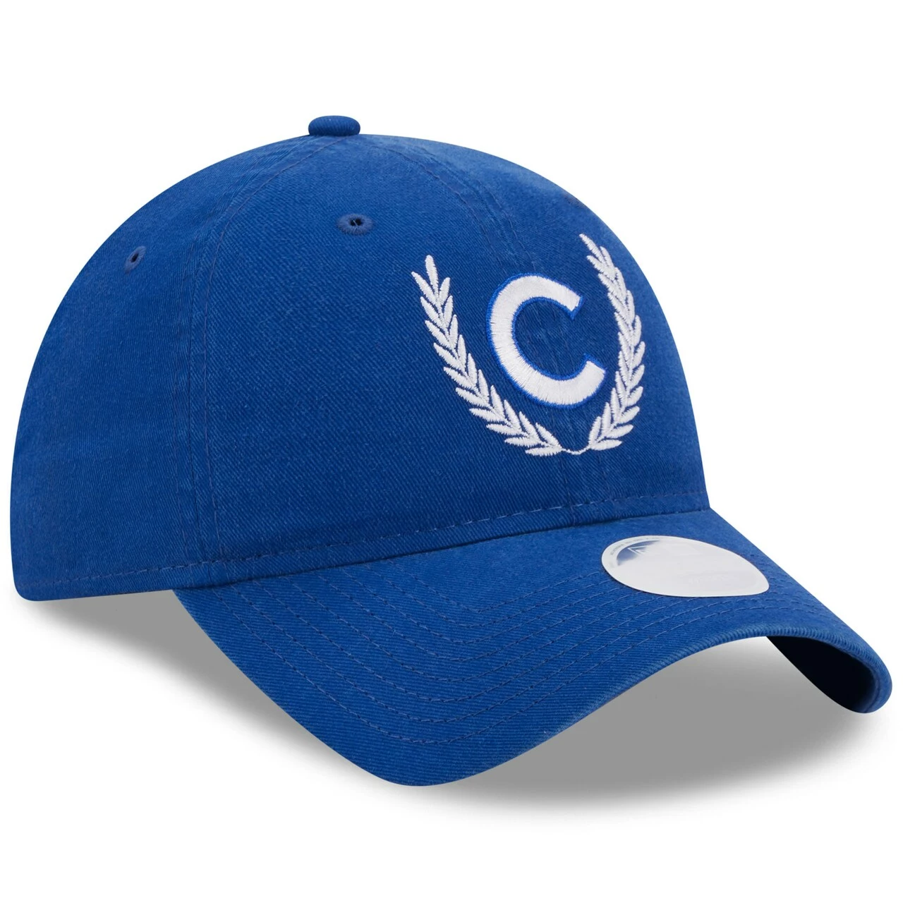 Women's Chicago Cubs New Era Royal Leaves 9TWENTY Adjustable Hat - Image 3