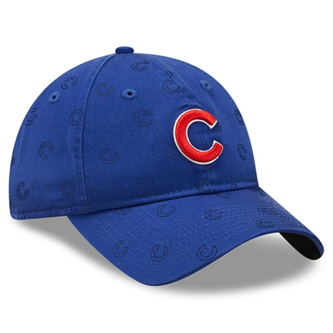 Women's Chicago Cubs New Era Royal Scatter Core Classic 9TWENTY Adjustable Hat - Image 3